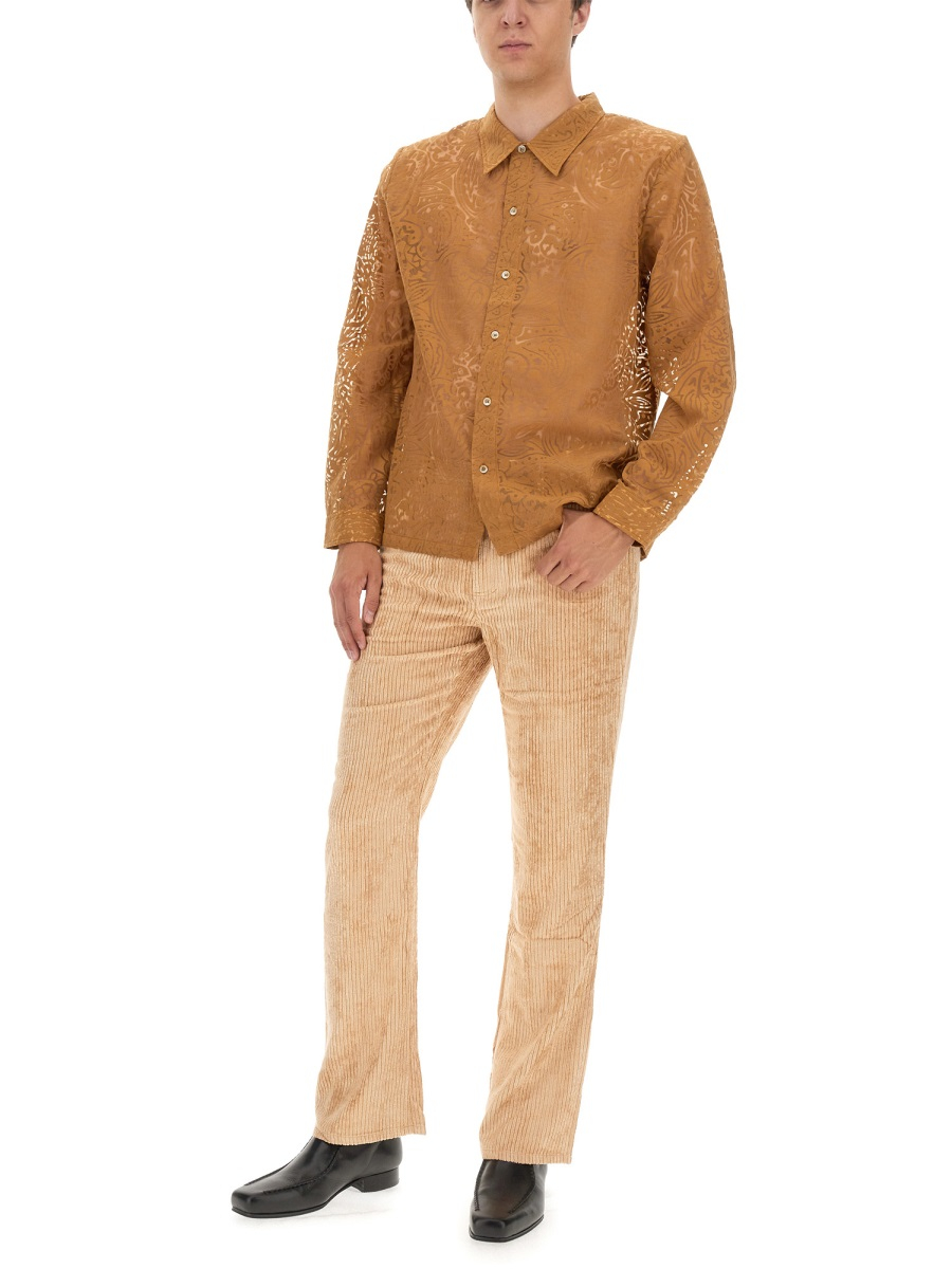 [Sefr] Shirts Long Sleeve SS23 PREFW23MAUITER_TERRACOTTA