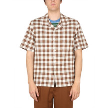[Howlin] Shirts Short Sleeve SS23 COCKTAILDAMORE_BROWNCHECK