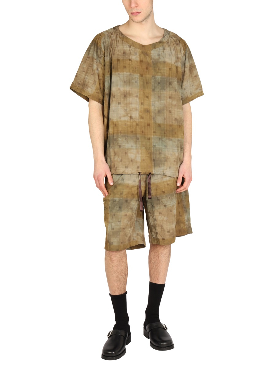 [Needles] T-shirts Short Sleeve SS22 KP110_KHAKI