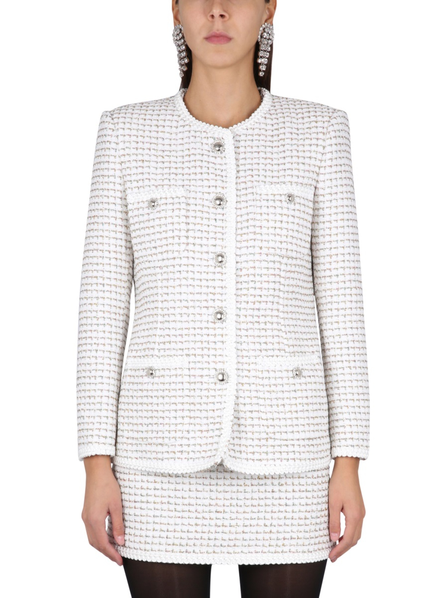[Alessandra Rich] Tweed jacket SS23 FAB3168_F3805822