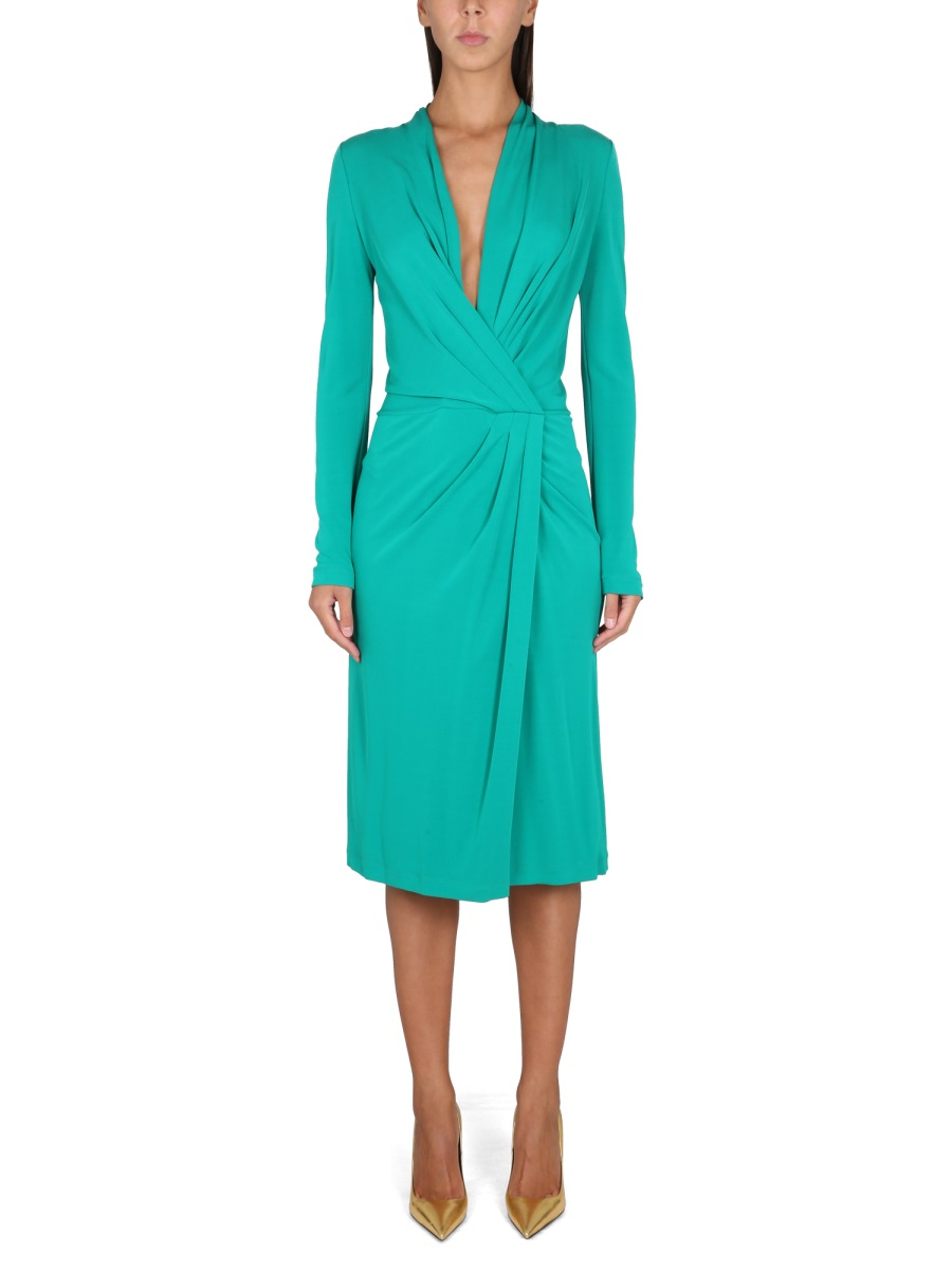 [Alberta Ferretti] Long sleeve dress SS23 04051621_0382