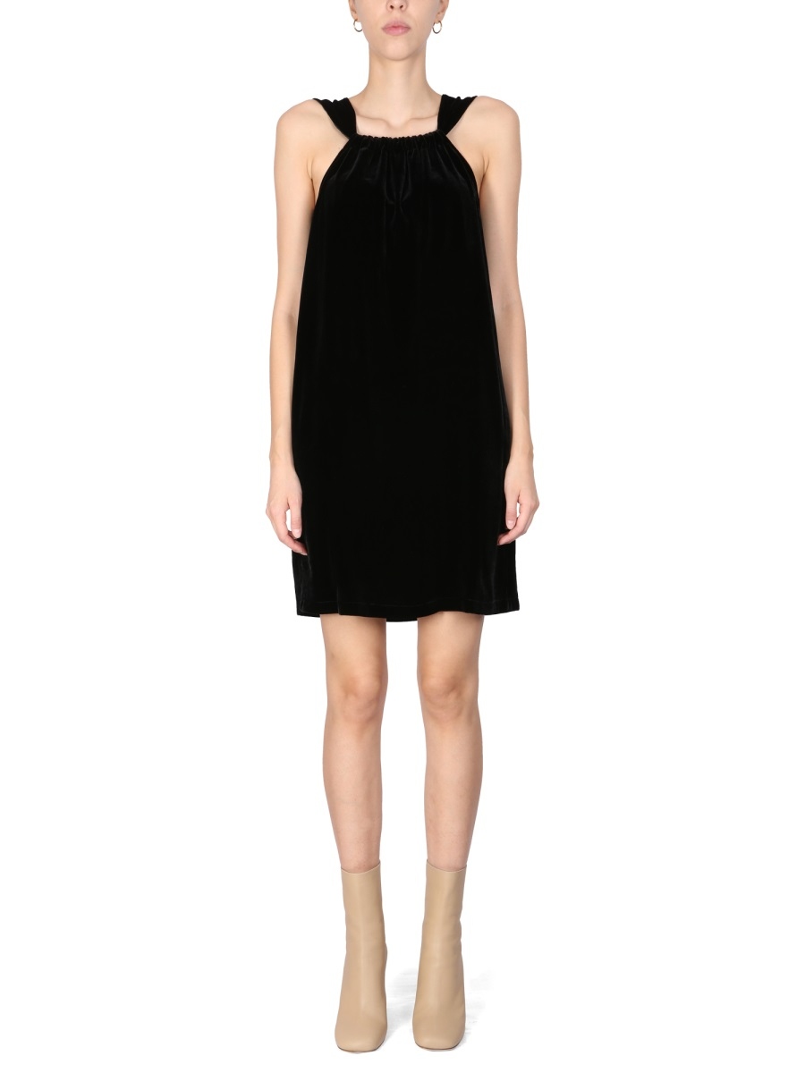 [BOUTIQUE MOSCHINO] Sleeveless dress FW22 04376133_0555