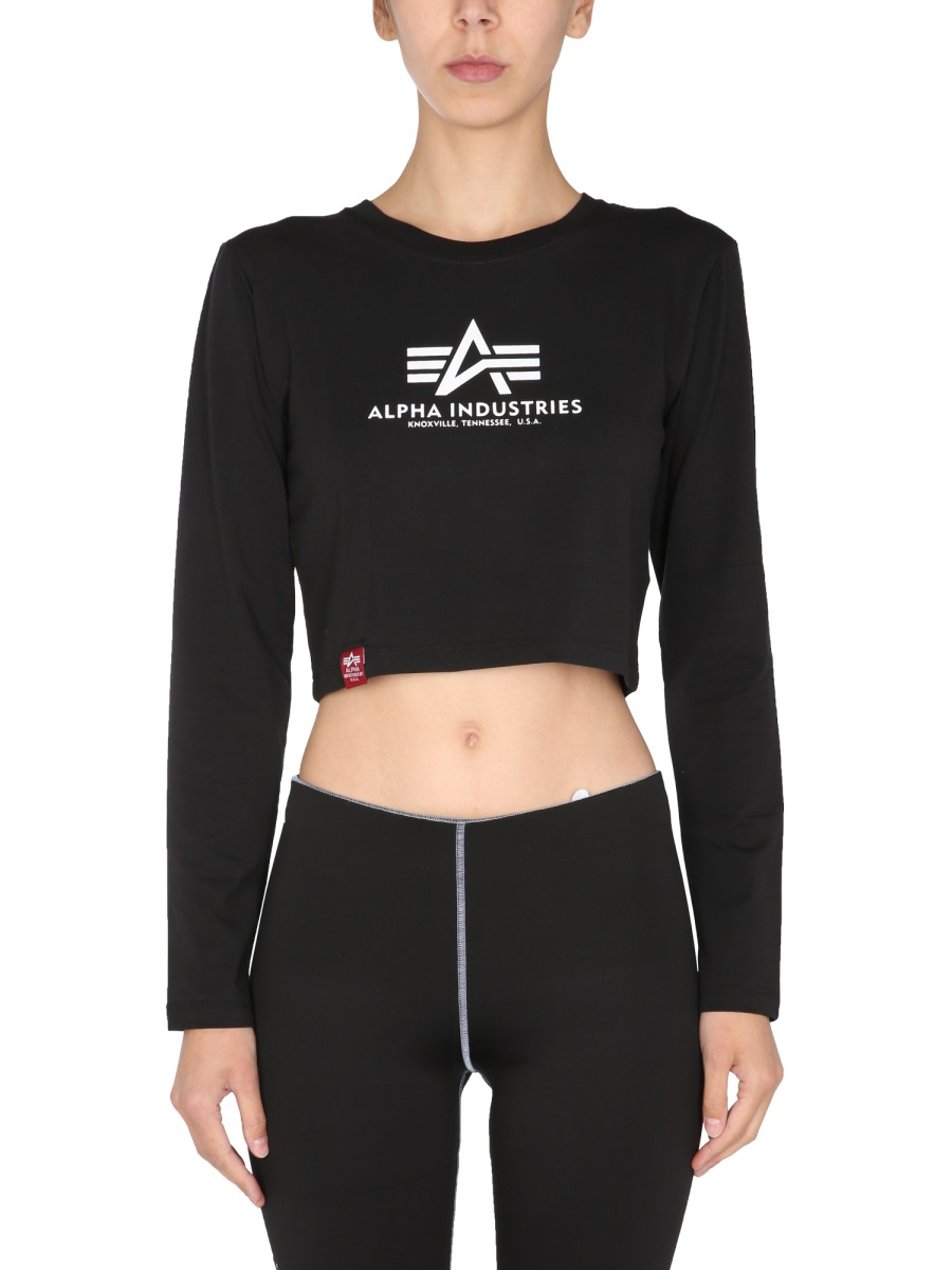 [ALPHA INDUSTRIES] T-shirts Long Sleeve SS21 116076_03