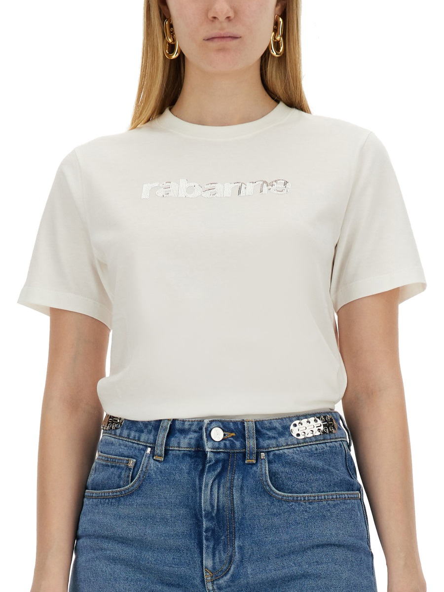 [RABANNE] T-shirts Short Sleeve SS24 24PJTE145CO0481_P112