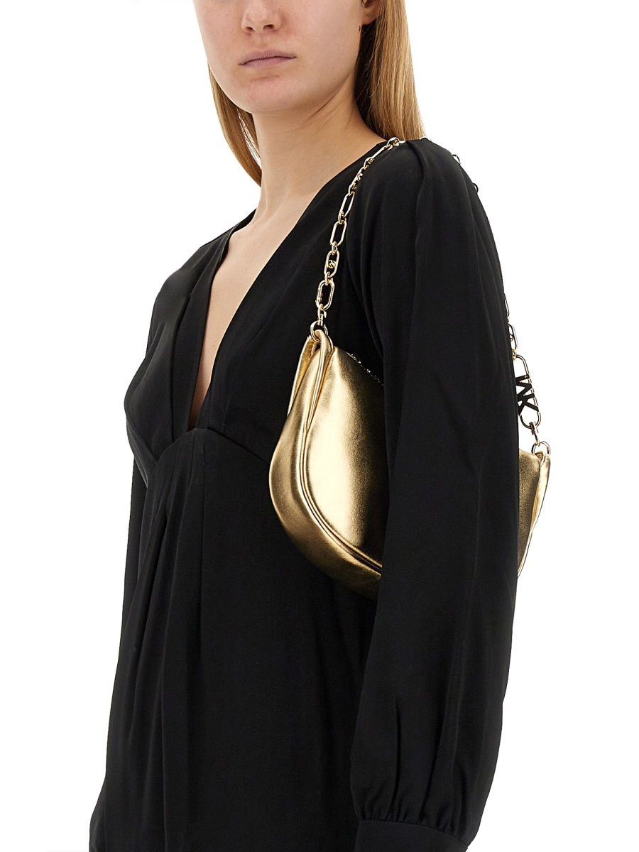 [MICHAEL BY MICHAEL KORS] Long sleeve dress FW23 MH3818M99G_001BLACK