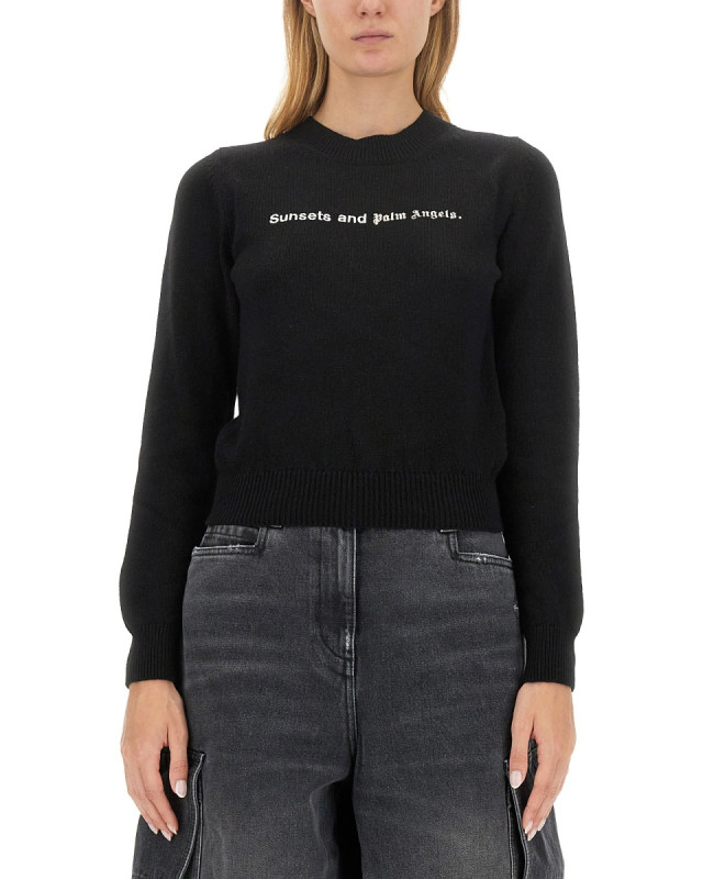 [Palm Angels] Sweatshirt FW23 PWHE051_F23KNI0021001