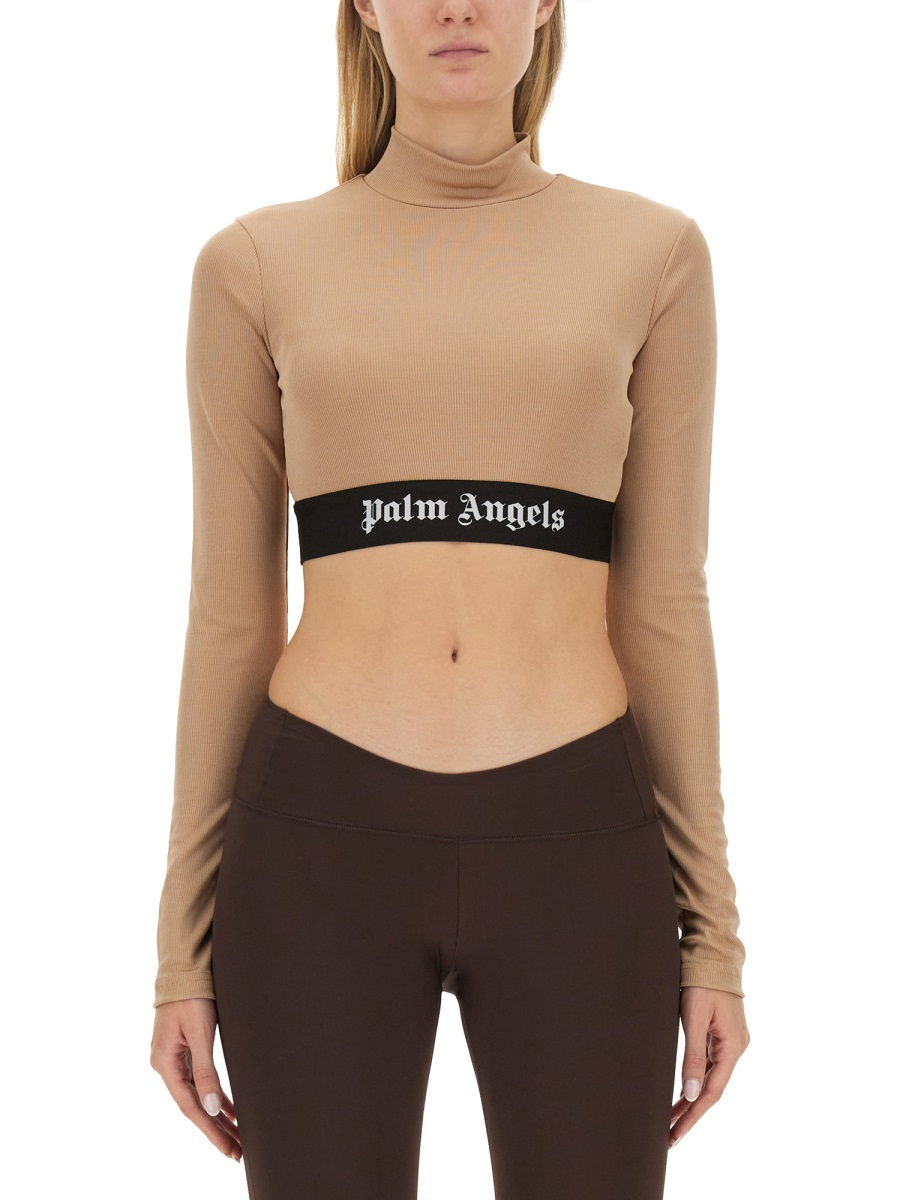 [Palm Angels] T-shirts Long Sleeve FW23 PWAB040_F23FAB0016210