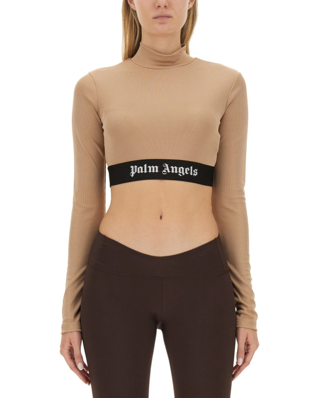 [Palm Angels] T-shirts Long Sleeve FW23 PWAB040_F23FAB0016210
