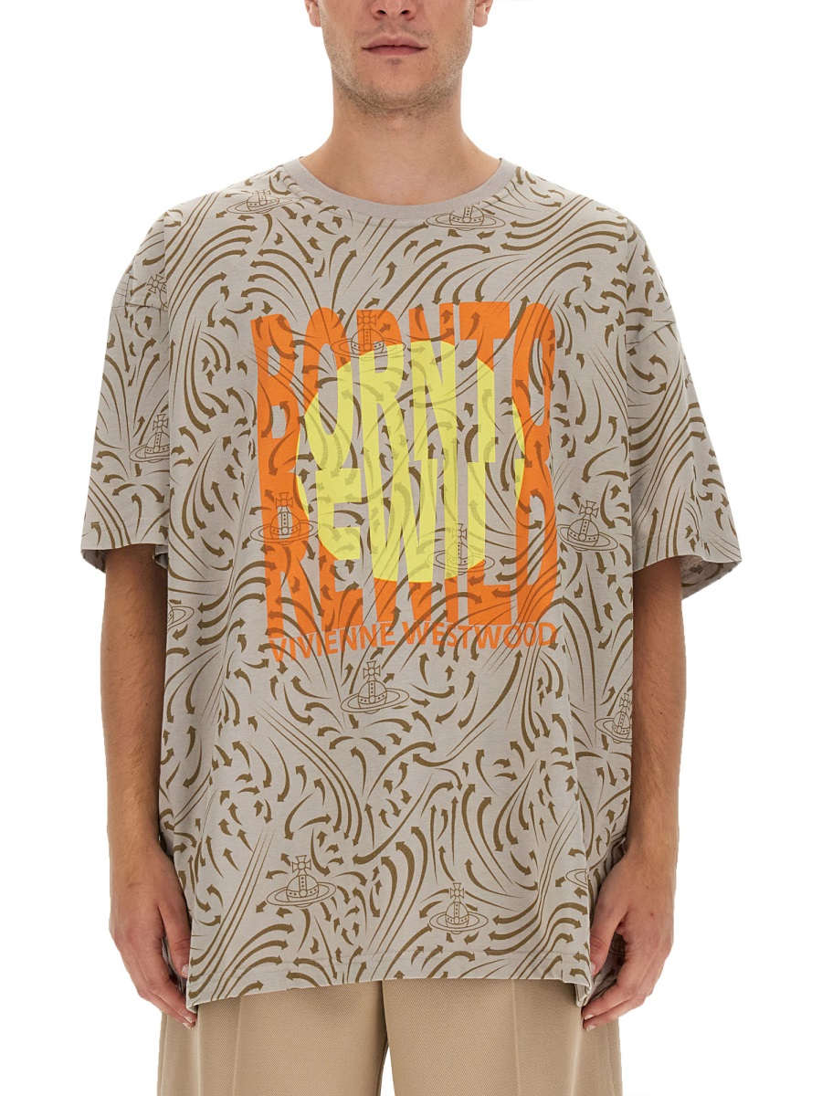 [Vivienne Westwood] T-shirts Short Sleeve SS23 3G01000M_J004KC404