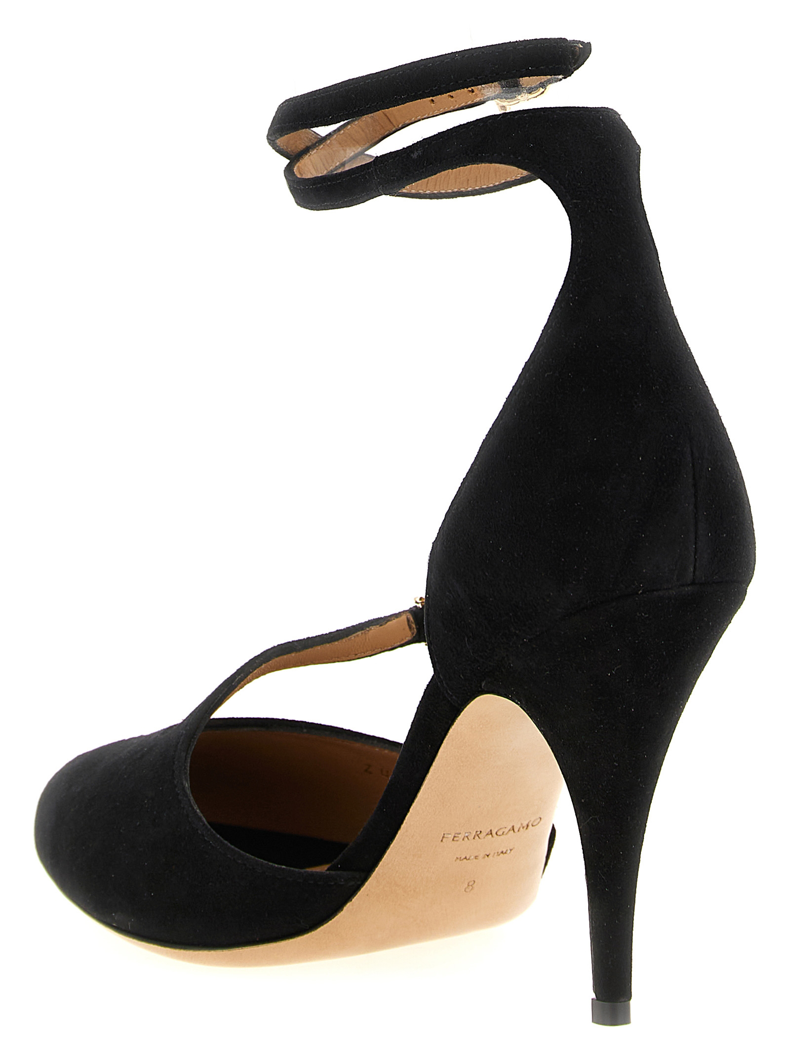 [Ferragamo] Sandals FW25 784952NEROBISCOTTO