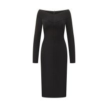 [Stella McCartney] Long sleeve dress FW25 6K10423S2543 1000