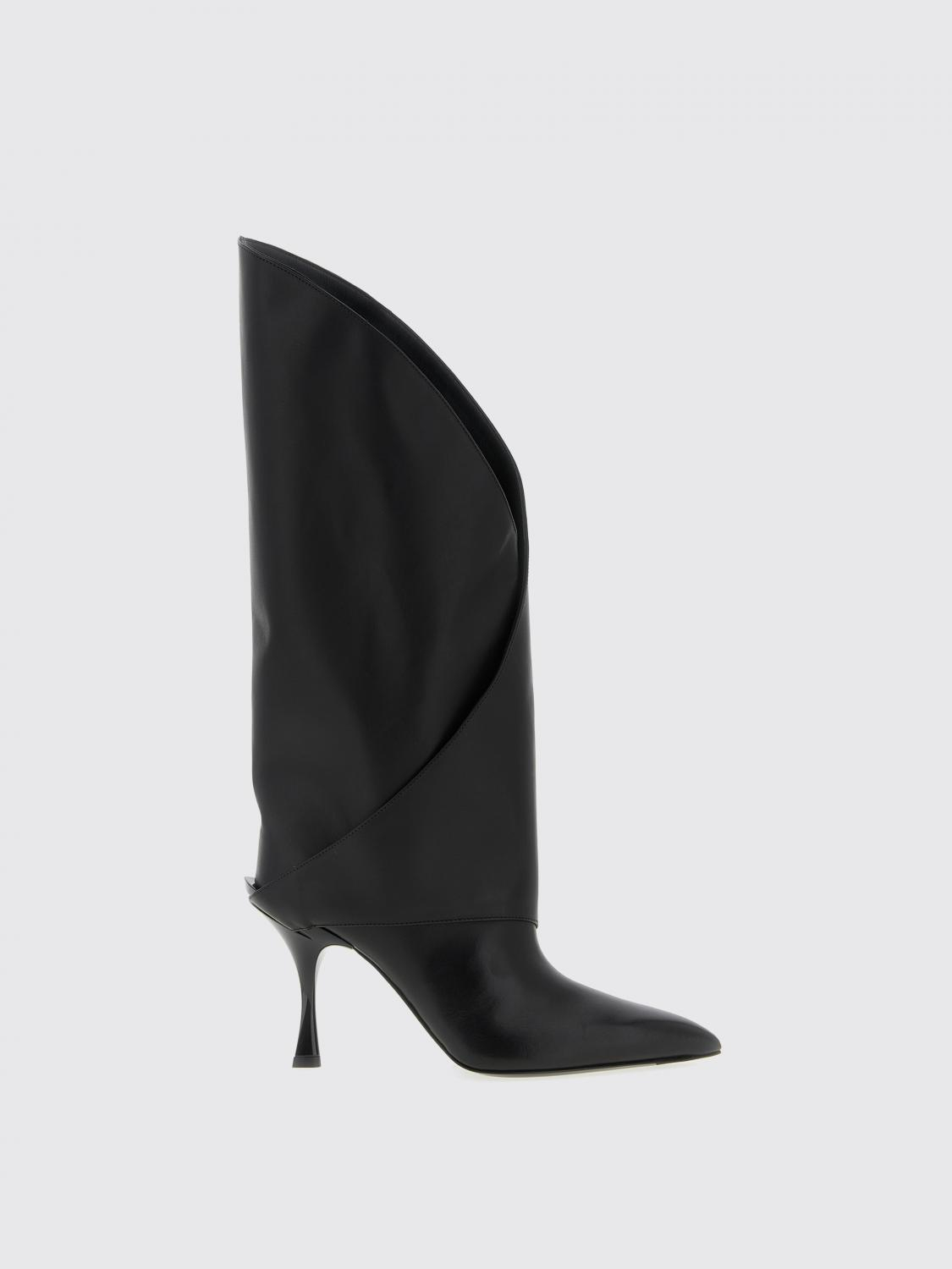[Balmain] Ankle Boots FW25 FN1TA144LVIT 0PA