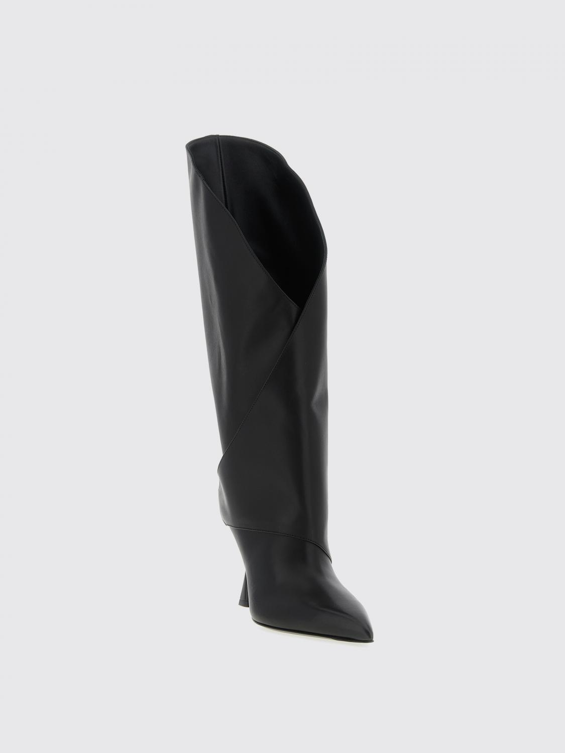 [Balmain] Ankle Boots FW25 FN1TA144LVIT 0PA