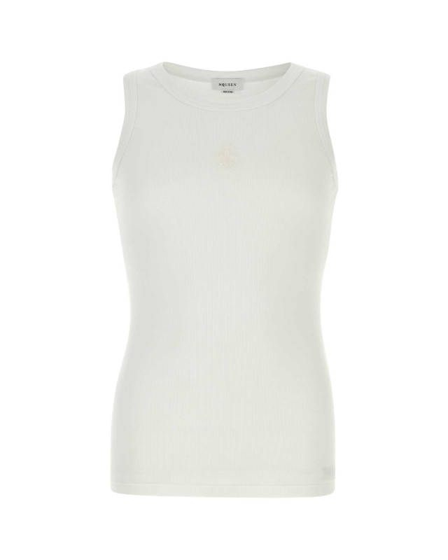 [Alexander McQueen] T-shirts Sleeveless SS25 815098QXAA9 9000