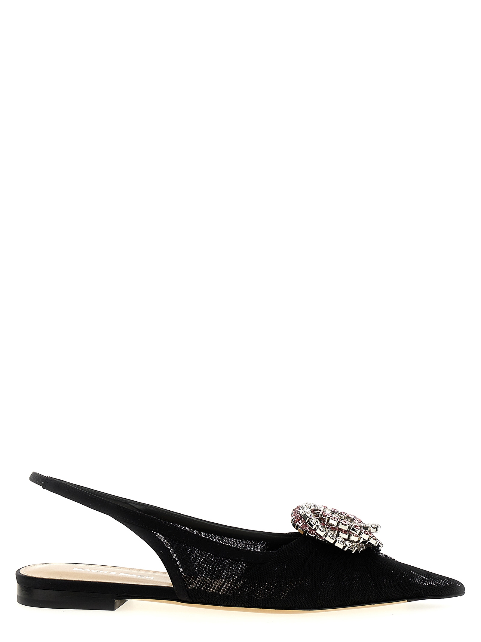 [MACH & MACH] Slingback SS25 R25S086710X18BLKCPBLACK