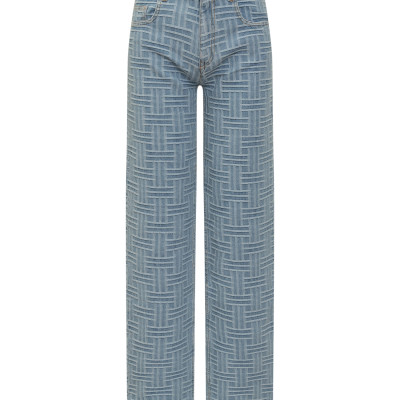 [Kenzo] Jeans SS25 FF52DP2166J4 DB