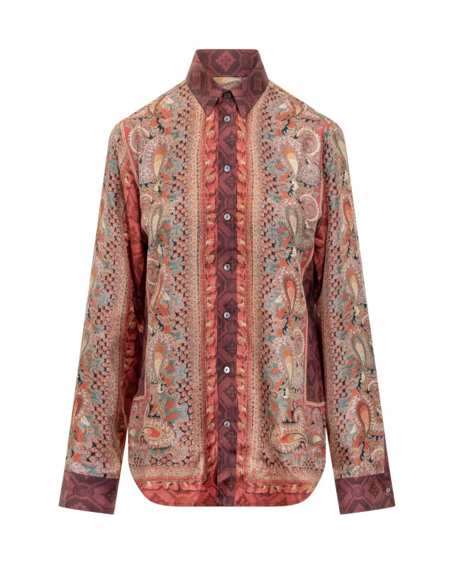[Pierre Louis Mascia] Shirts Long Sleeve FW25 CML12451516224101 ROSSO