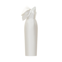 [Solace London] Sleeveless dress FW25 OS44006 CREAM