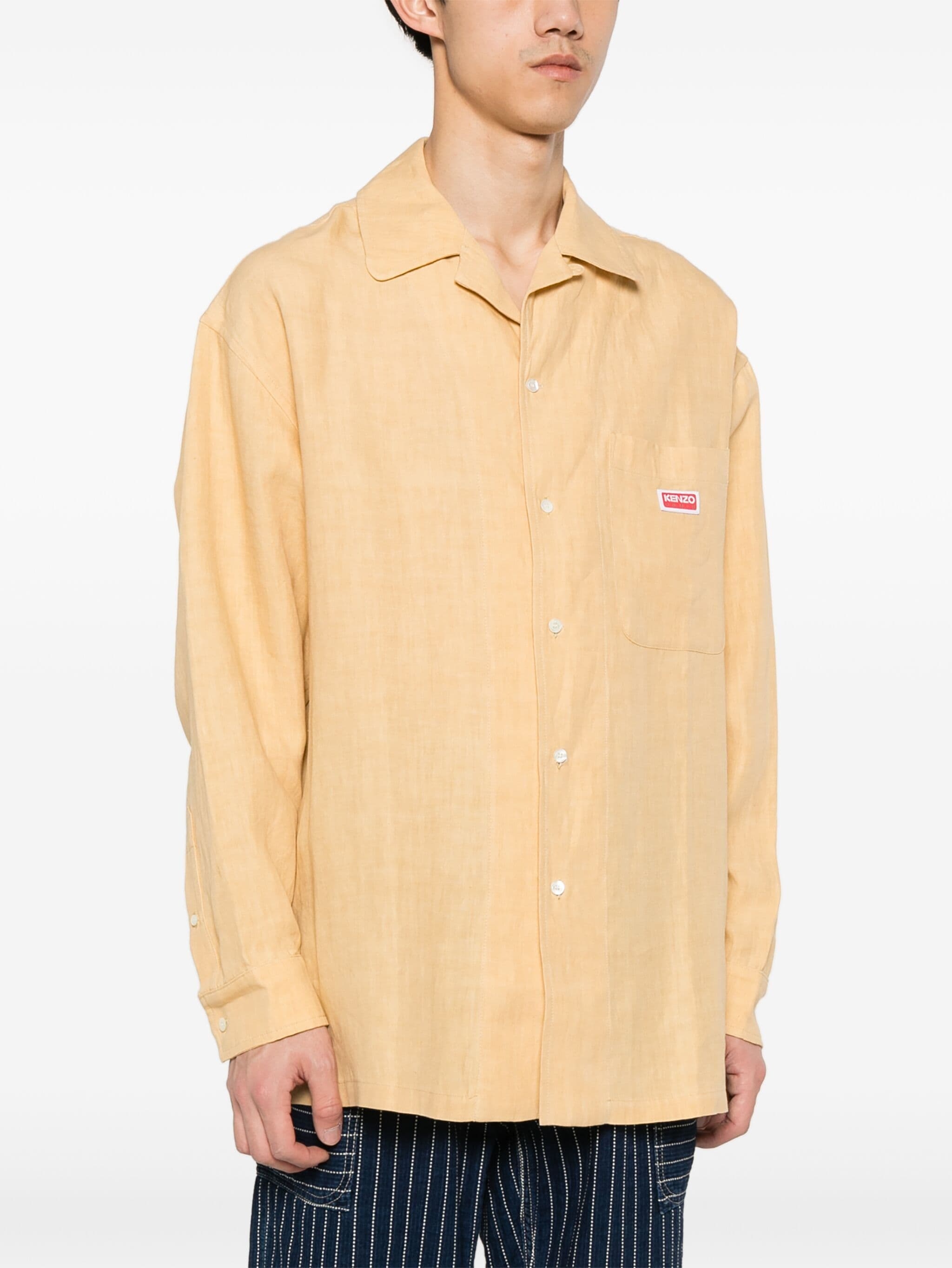 [Kenzo] Shirts Long Sleeve SS24 FE55CH5249GI