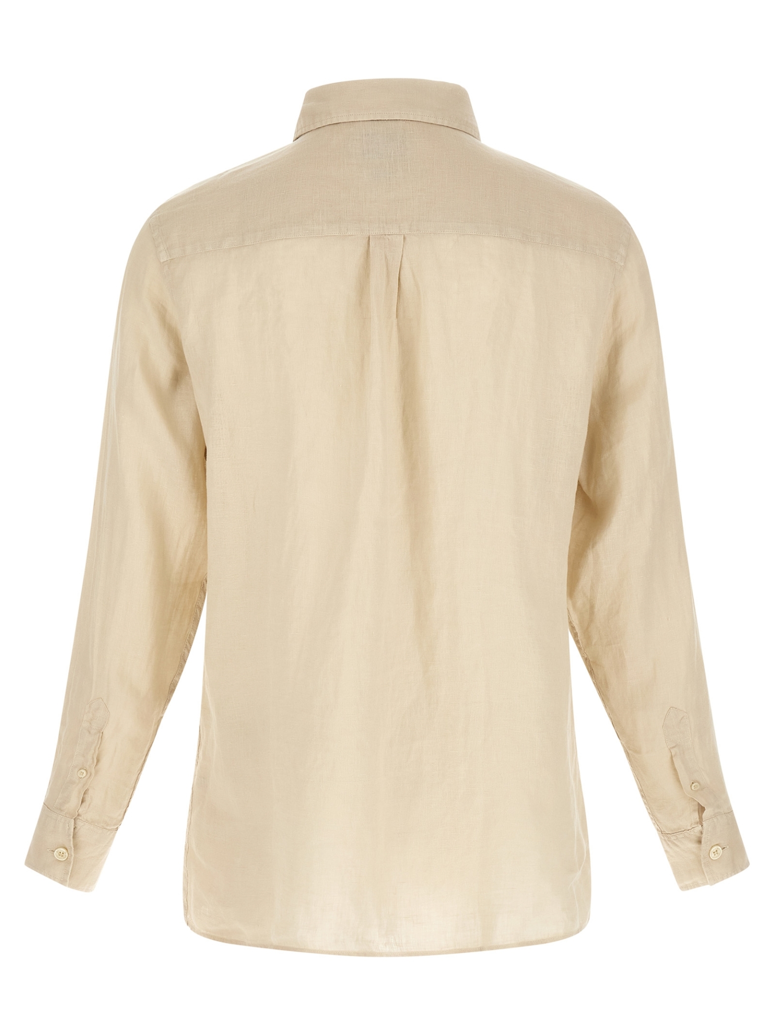 [MC2 Saint Barth] T-shirts Long Sleeve SS26 RAPHAELPOLOLONGLINEN10HGRAIN