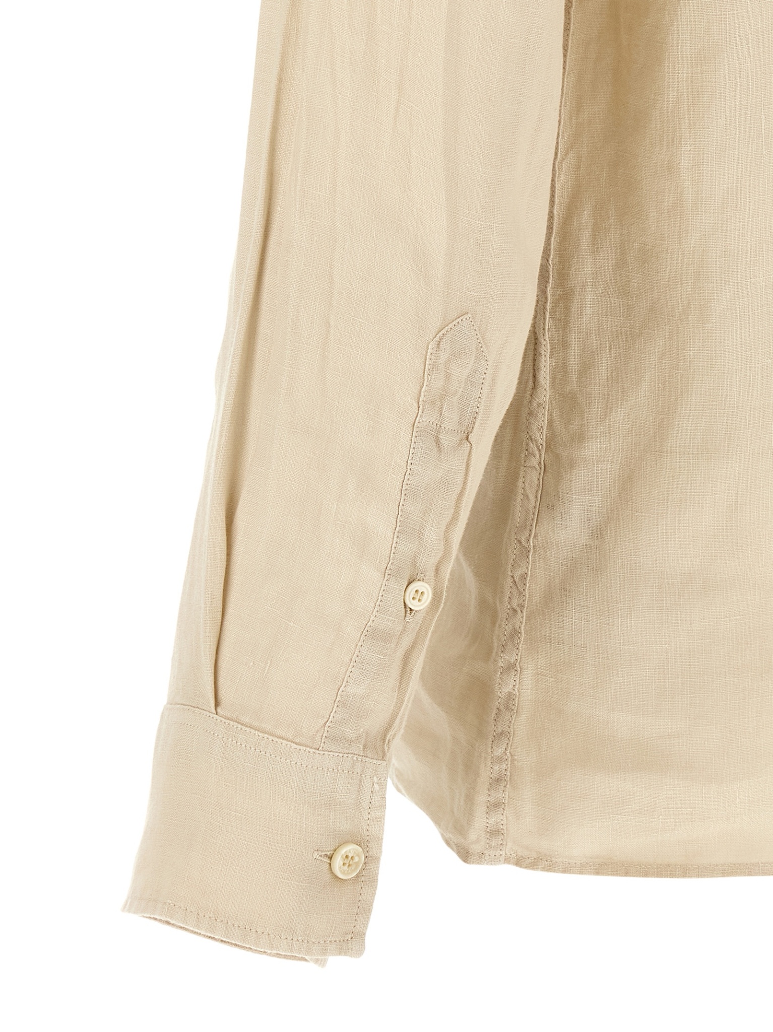 [MC2 Saint Barth] T-shirts Long Sleeve SS26 RAPHAELPOLOLONGLINEN10HGRAIN