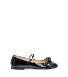 [MACH & MACH] Flat shoes FW24 PF24S0741010PAT BLK