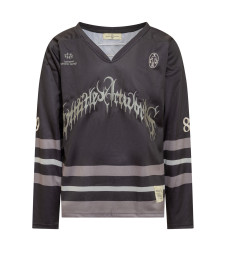[UNTITLED ARTWORKS] T-shirts Long Sleeve FW23 UABEFW23UPOLLSLTNBWAKK BLACK