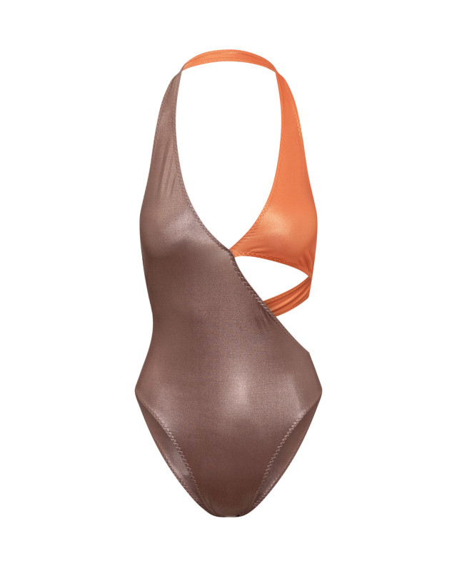 [Alessandro Vigilante] Monokini SS22 SW09PL BROWN