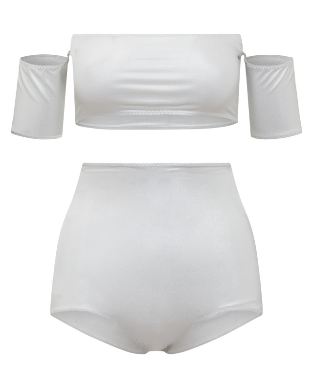 [Alessandro Vigilante] Beach Cover Up SS22 SW08PL SILVER