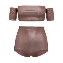 [Alessandro Vigilante] Beach Cover Up SS22 SW08PL BROWN