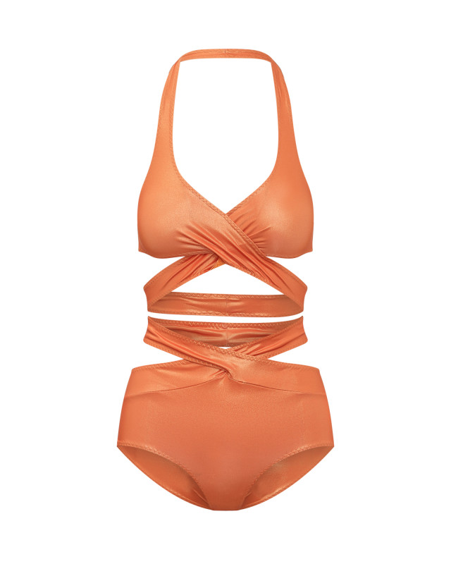 [Alessandro Vigilante] Monokini SS22 SW06PL ORANGE