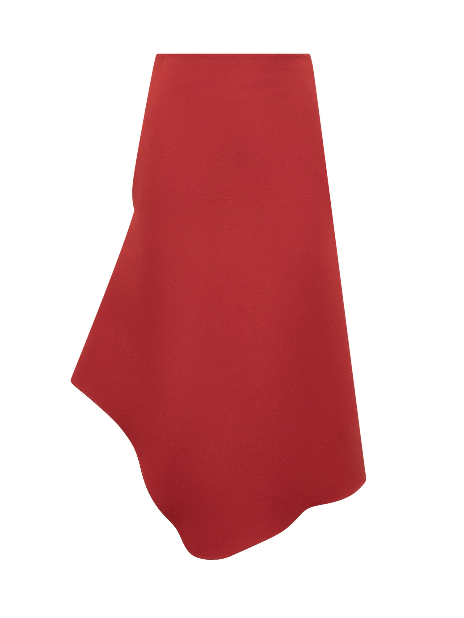 [Calcaterra] Long skirt FW23 S39 RUBYRED