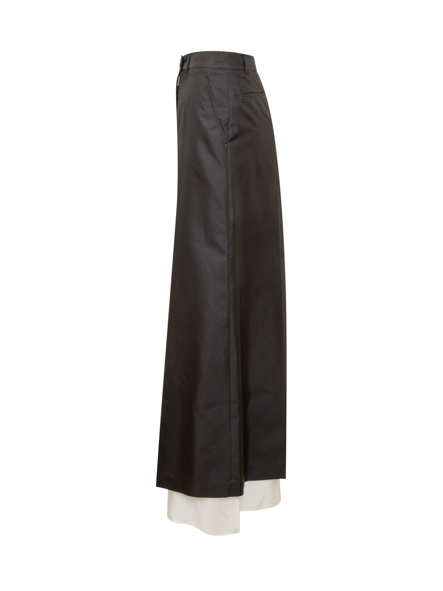 [Peter Do] Long skirt FW23 PDSS23266SE043 BLACK