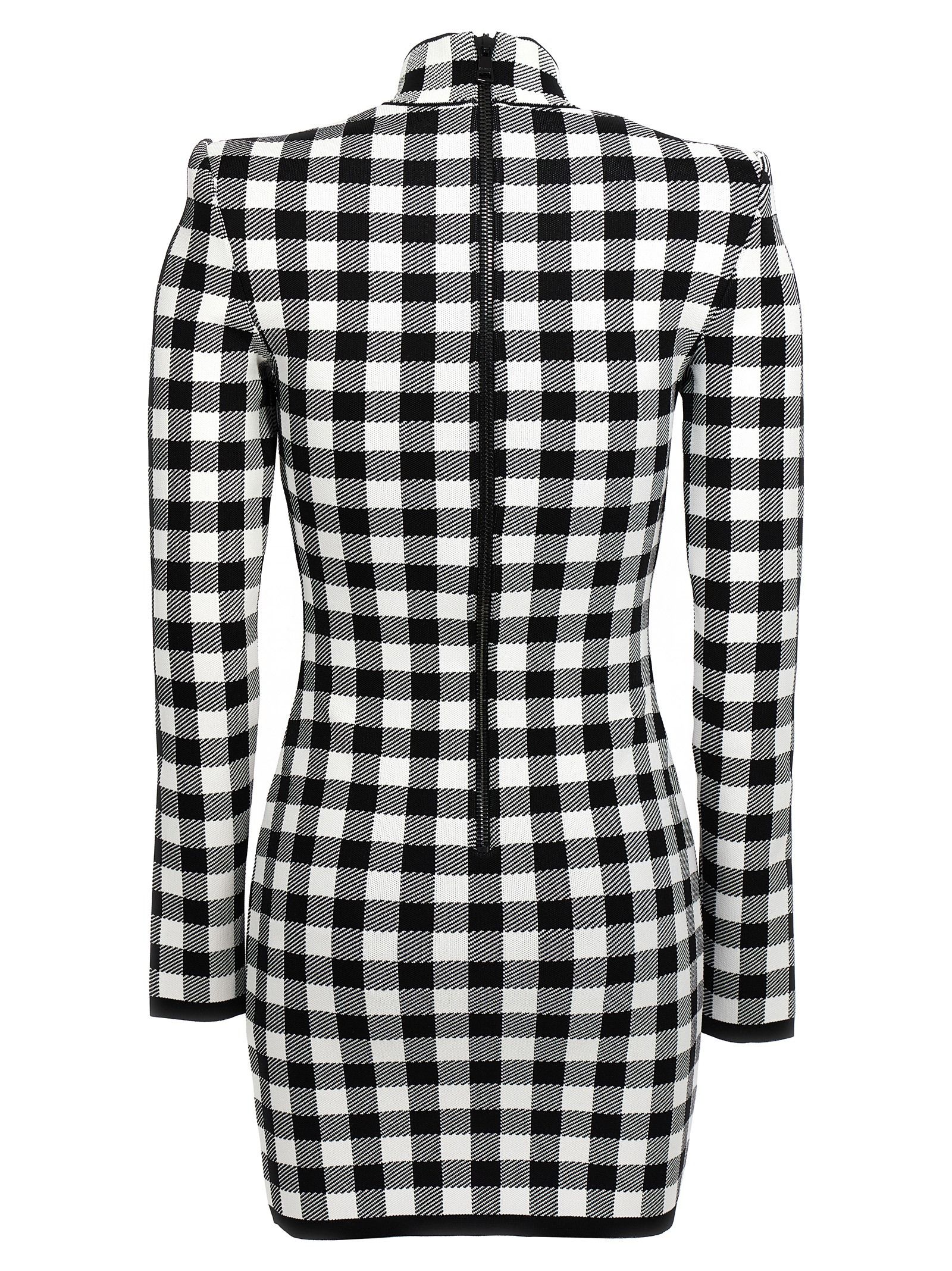 [Balmain] Long sleeve dress SS24 CF1R8019KF51EAB
