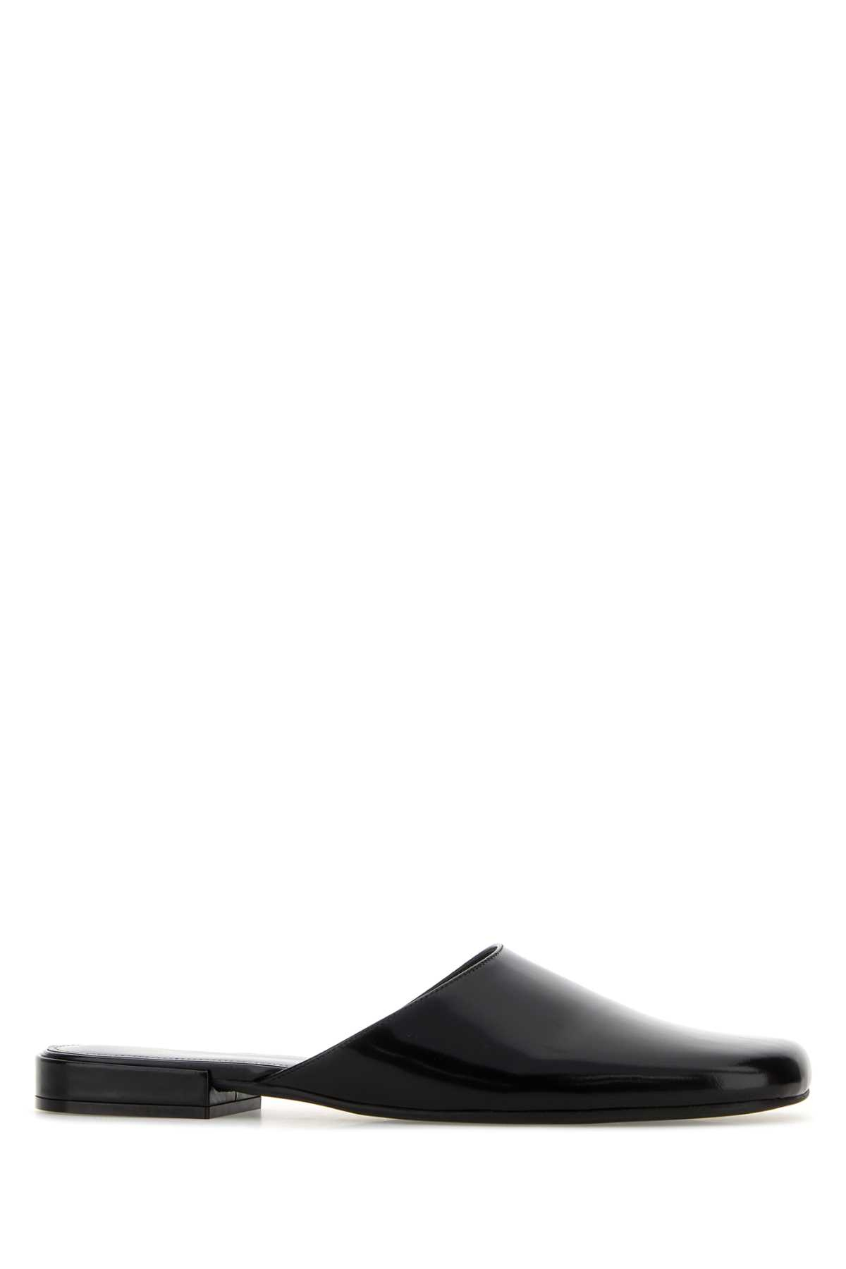 [THE ROW] Mules FW25 F1677L604 BLK