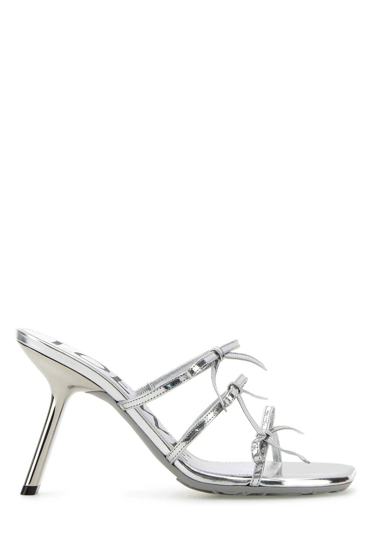 [Loewe] Sandals SS25 LPET465X02 SILVER