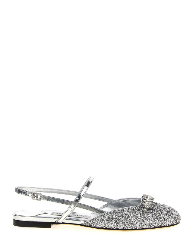 [Jimmy Choo] Flat shoes FW25 BELINDASBFLATJDPSILVER