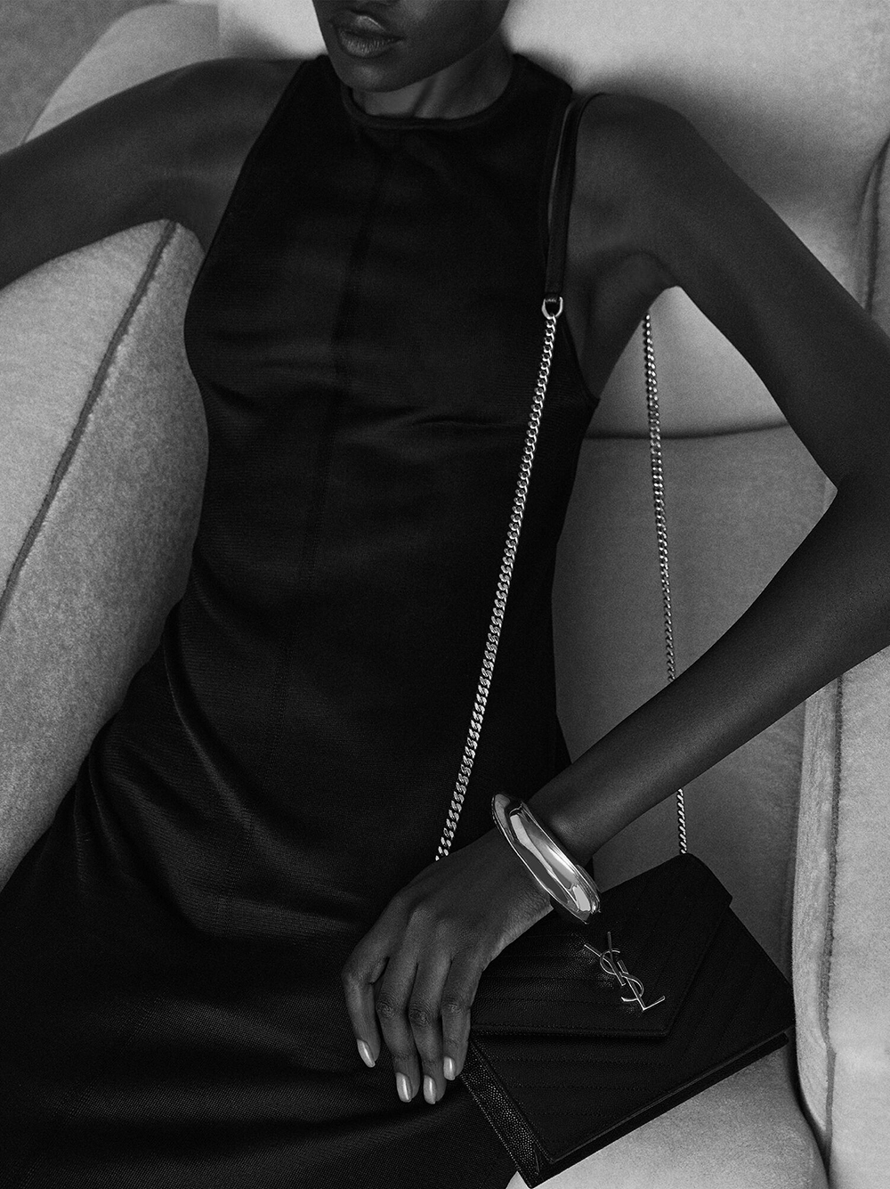 [Saint Laurent] Shoulder bag FW25 742920AAA441000