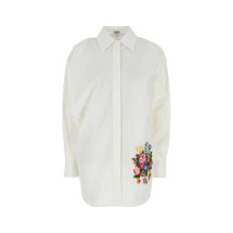 [Loewe] Shirts Long Sleeve FW24 S540Y05XAY WHITE