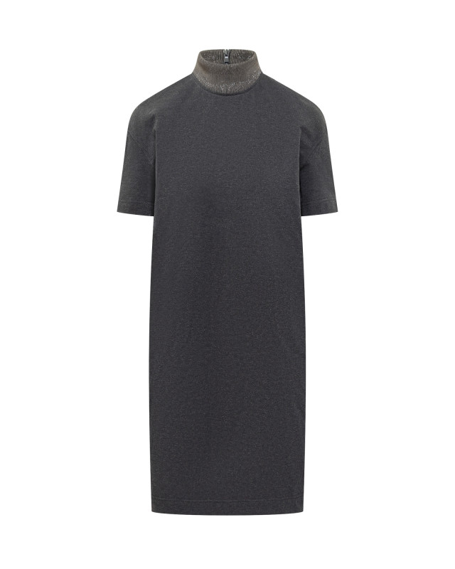 [Brunello Cucinelli] Short sleeve dress FW24 MH827AHR31 C055