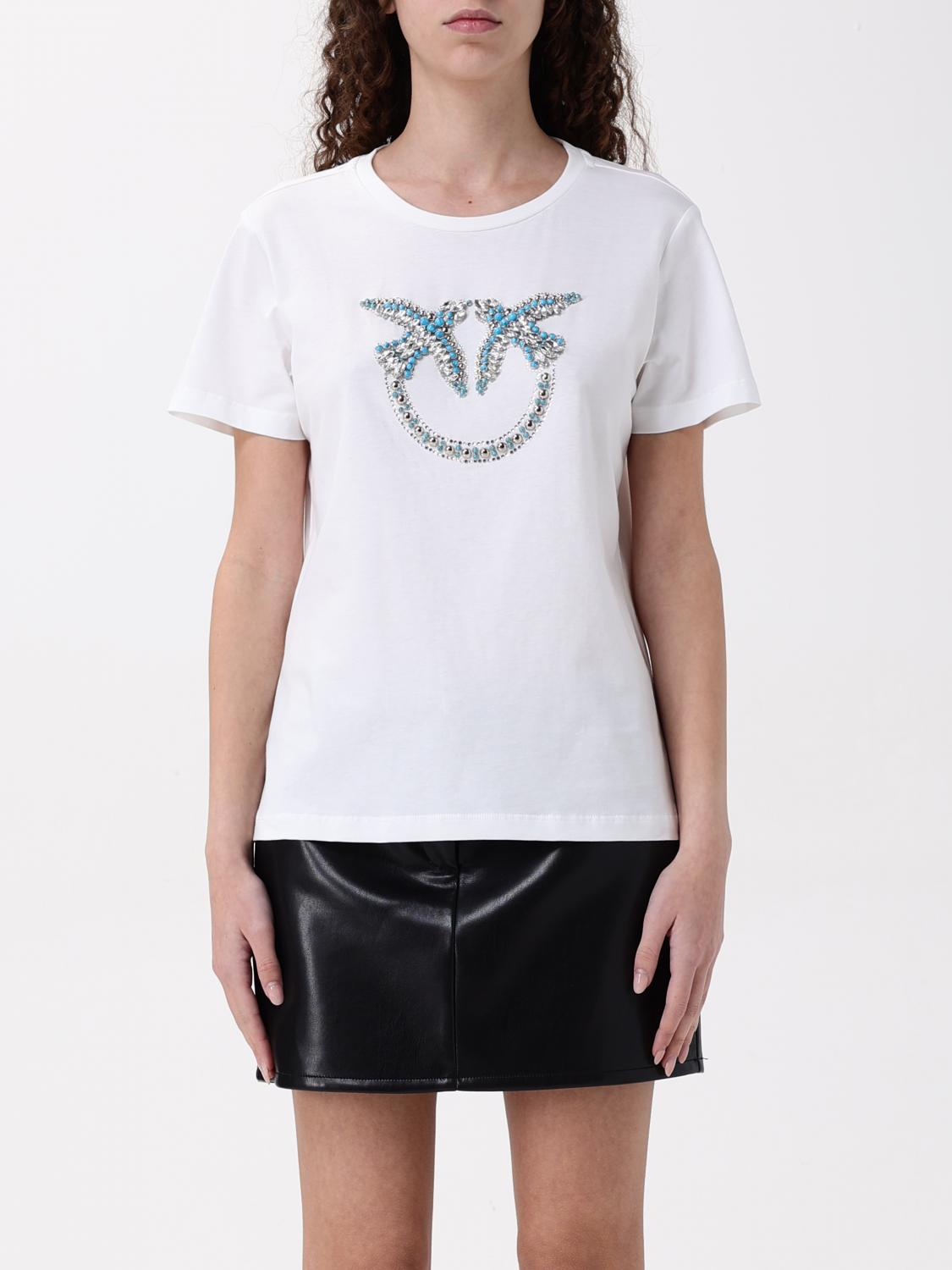 [PINKO] T-shirts Short Sleeve FW25 100535A2G7 Z05