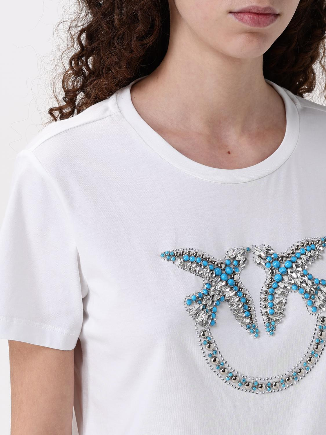 [PINKO] T-shirts Short Sleeve FW25 100535A2G7 Z05