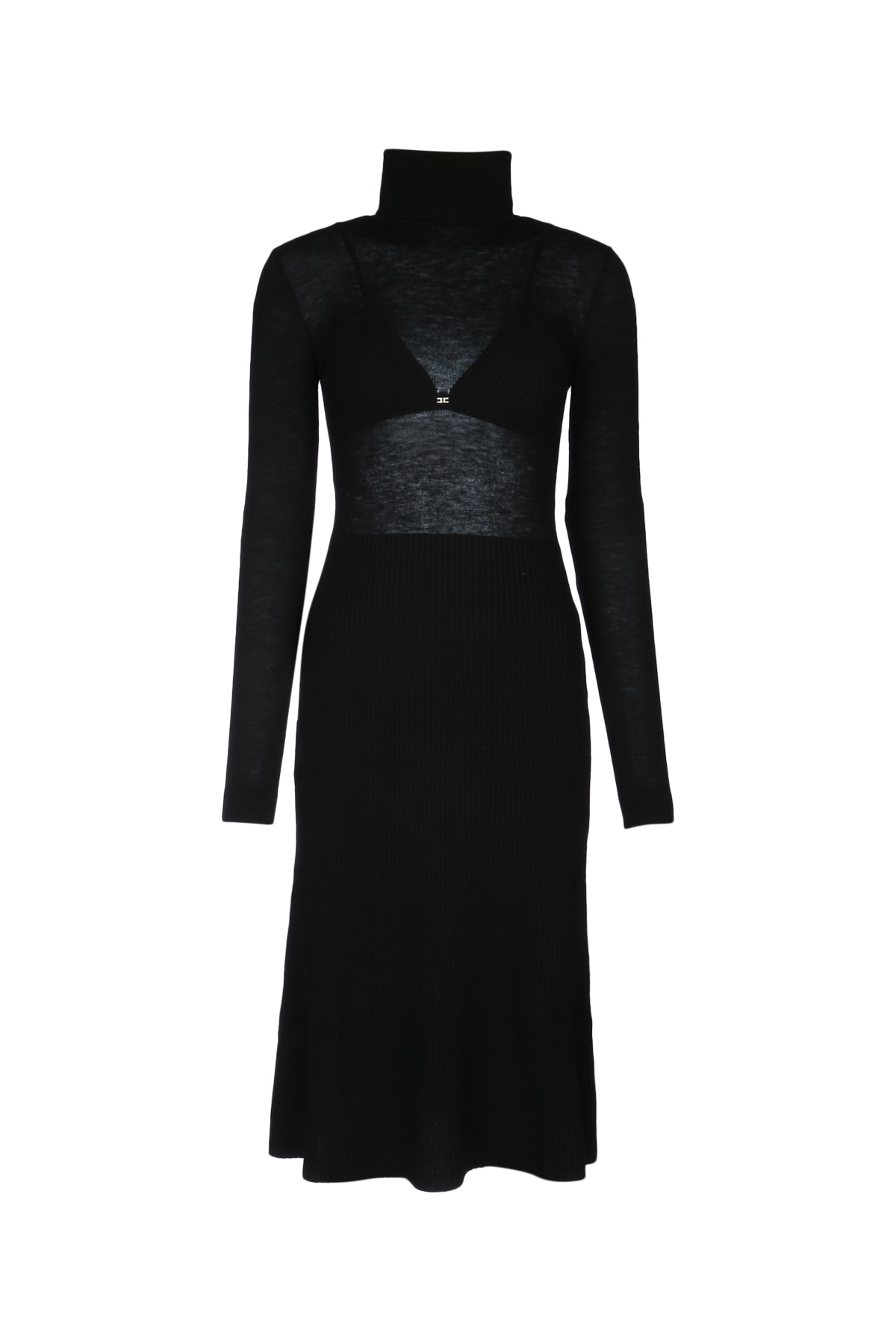 [ELISABETTA FRANCHI] Long sleeve dress FW25 AM30S57E2 110