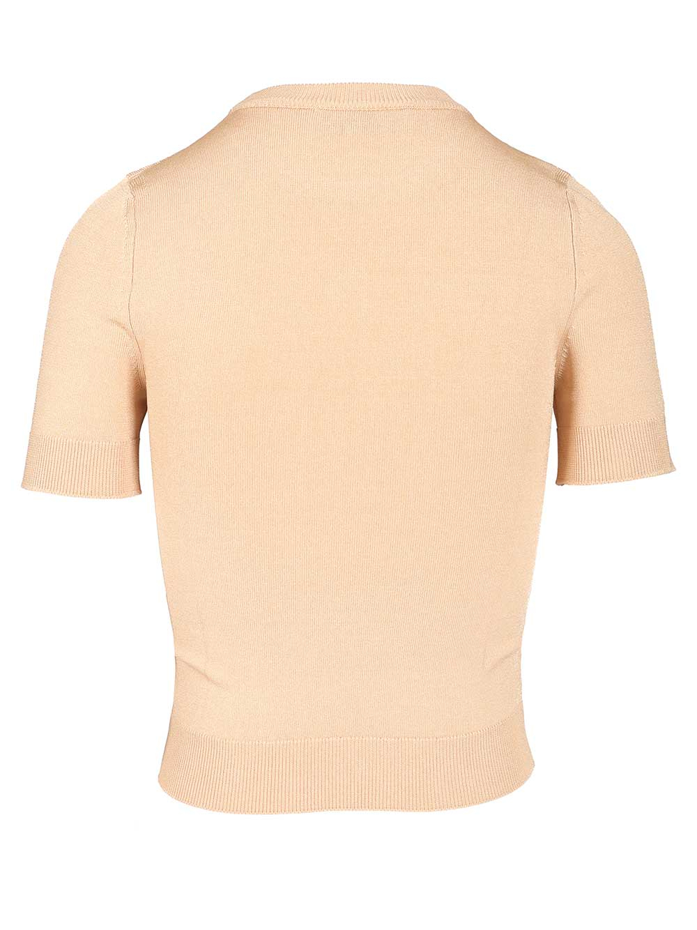 [MARINE SERRE] T-shirts Short Sleeve FW25 WTK053ACKNI0533CKNI0533BG10