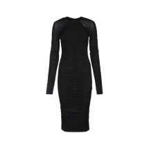 [ELISABETTA FRANCHI] Long sleeve dress FW25 AB88857E2 110