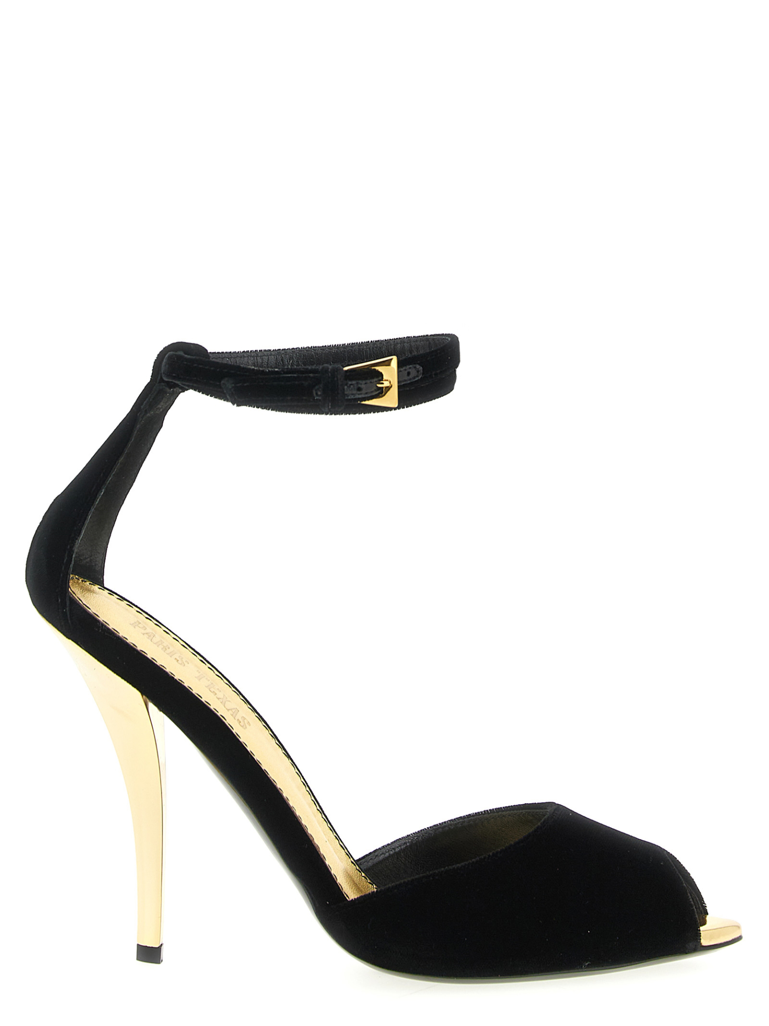 [Paris Texas] Sandals FW25 PX1755XVLVGBLACKGOLD