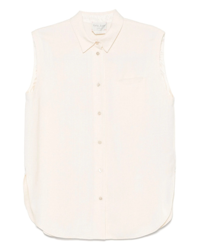 [Forte Forte] Shirts Sleeveless SS25 13811MYSHIRT