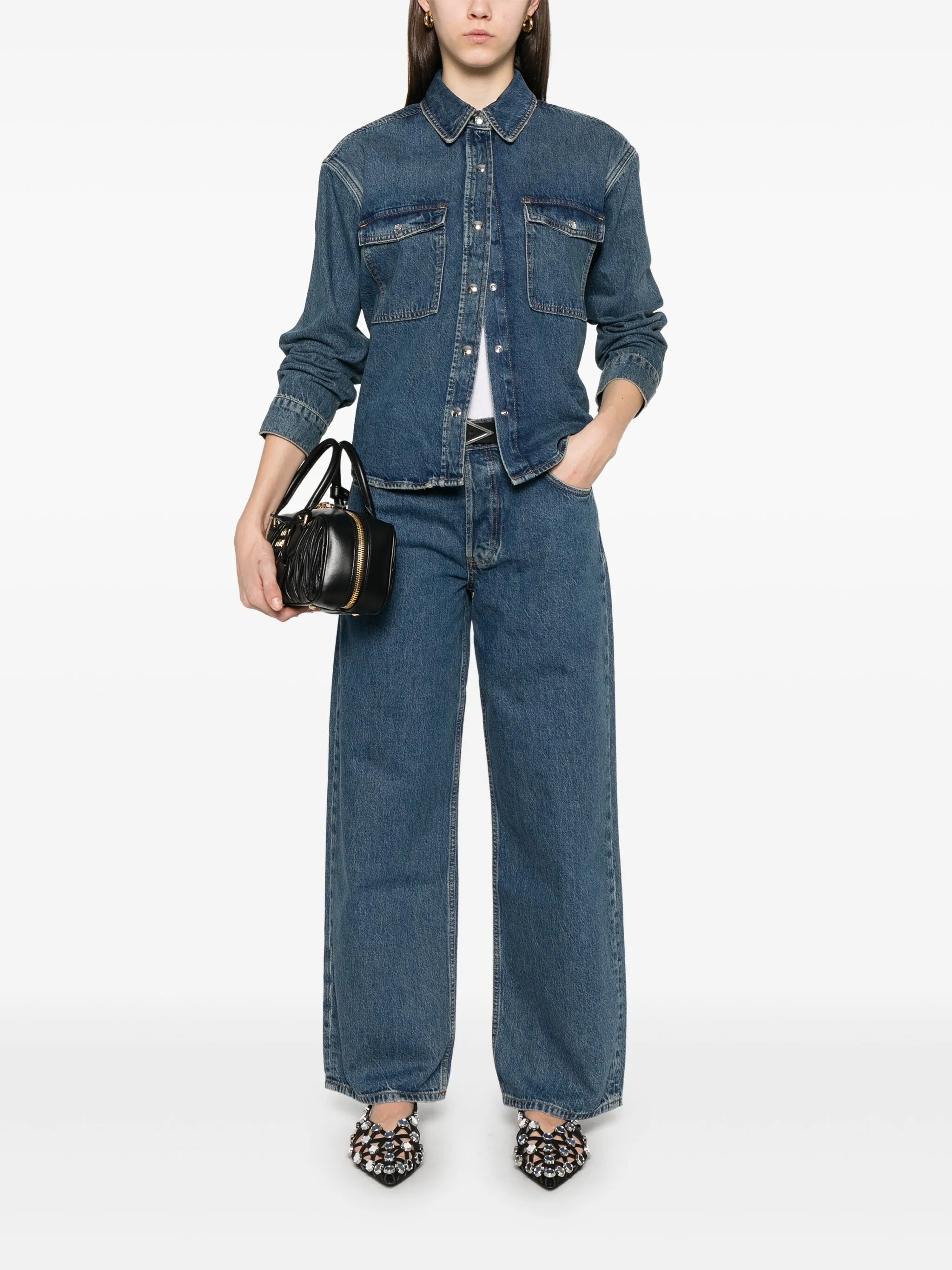 [Anine Bing] Jeans SS25 A0610617WHD47