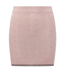 [Amiri] Mini skirt SS25 AWKNKR1015 BLUSH