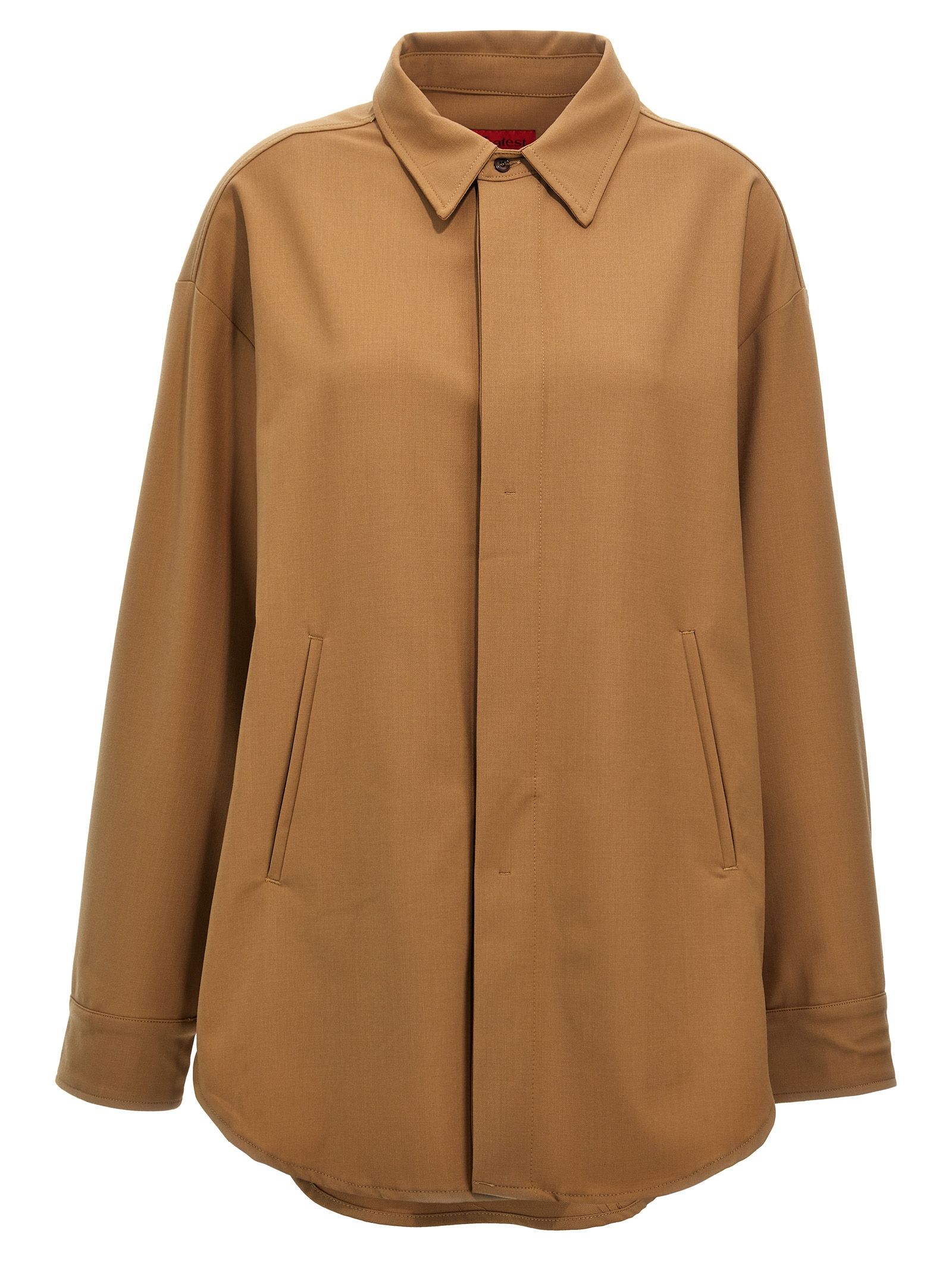 [TheLatest] Blouse FW24 SVW0298DW0206ABCAMEL